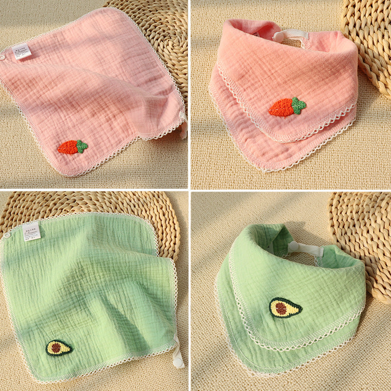 Newborn Baby Gauze Saliva Towel