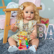 55 Cm Full Glue Can Enter The Water Simulation Doll Reborn Baby