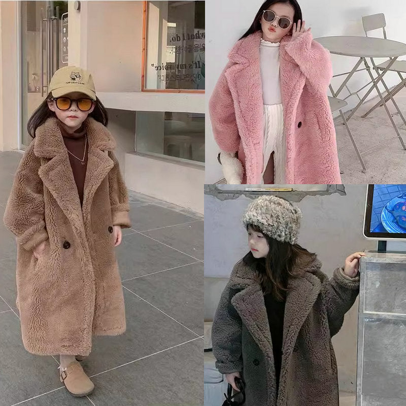 Teddy Fleece Ultra-Soft Quilted Thick Long Coat