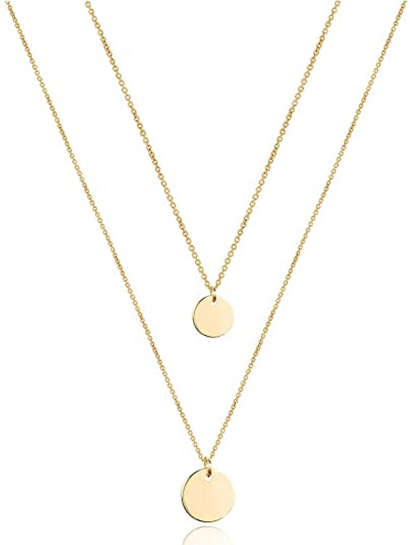 Men's Retro Fashion Stacked Necklace