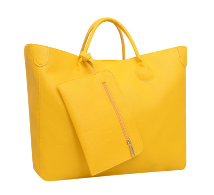 New Genuine Leather Simple And Personalized Tote Mother Handheld Women's Bag