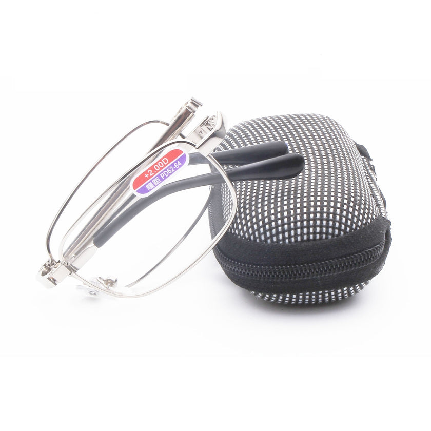 Women's Folding Portable Reading Anti-Blue Light Reading Glasses