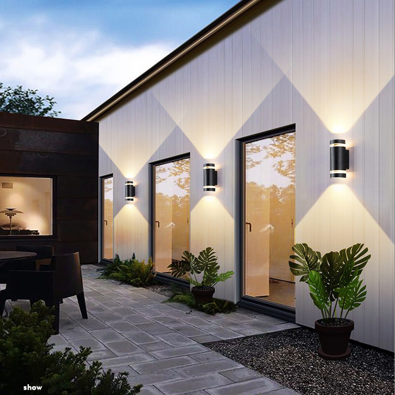 Outdoor Up And Down Double-headed Garden Corridor Lights