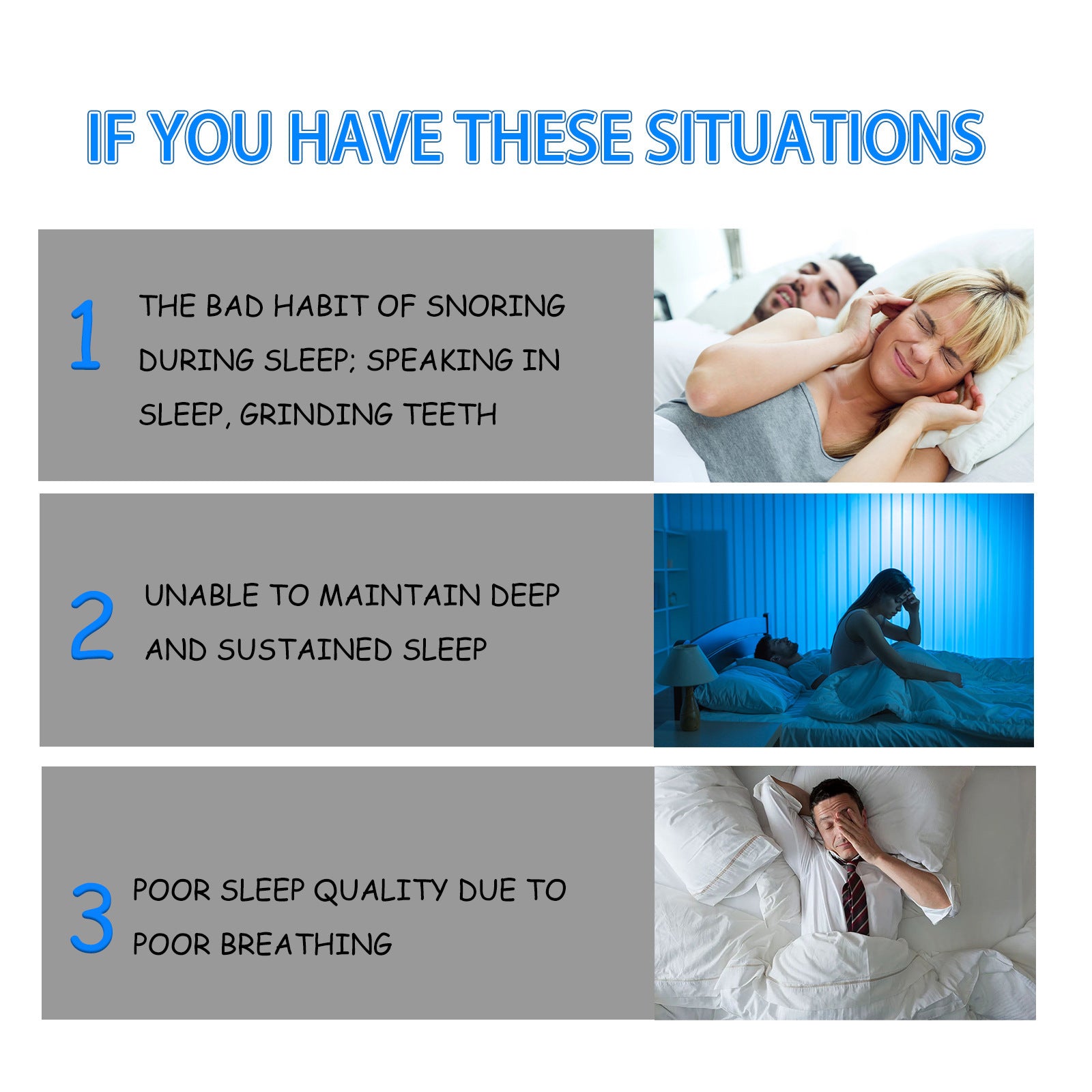 Sleep Breathing Correction Tooth Socket Anti-wear And Anti-snoring