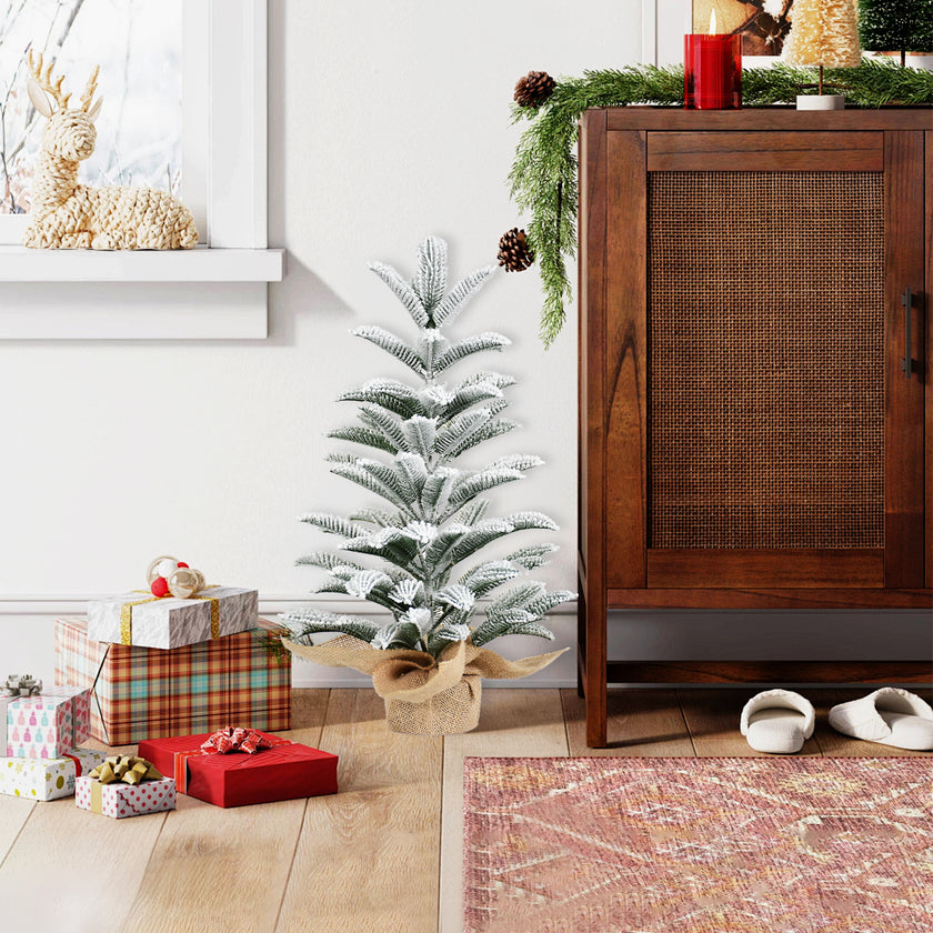 50cm All-PE Cut Wwine Tree Artificial Christmas Tree