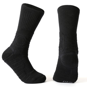 Professional Long Tube Basketball Socks Men Thickened High Tube