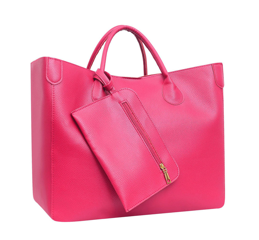 New Genuine Leather Simple And Personalized Tote Mother Handheld Women's Bag