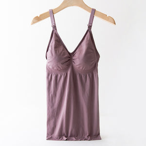 Nursing Bra Underwear Postpartum Belly Shaping Sling Nursing Vest