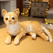 Simulation Cat Doll Plush Toys Long Pillow Children Doll