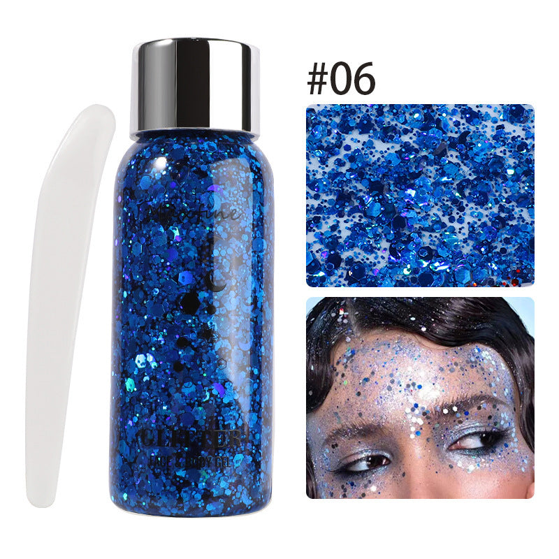 Sequin Gel Nightclub Liquid Eye Shadow Suit