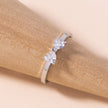 Cute Mini Bow Zircon Index Finger Ring Girl