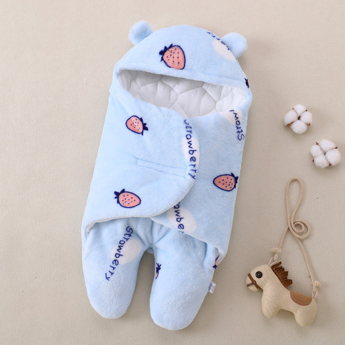 Baby Quilt Thickened Plush Split Sleeping Bag