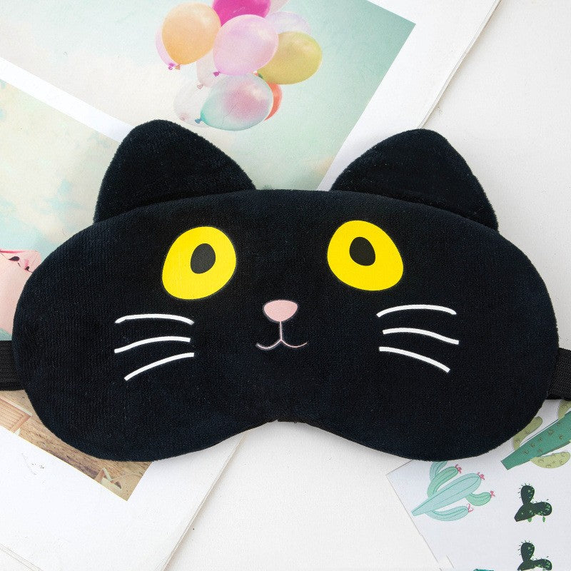Cartoon Cute Plush Sleeping Eye Mask