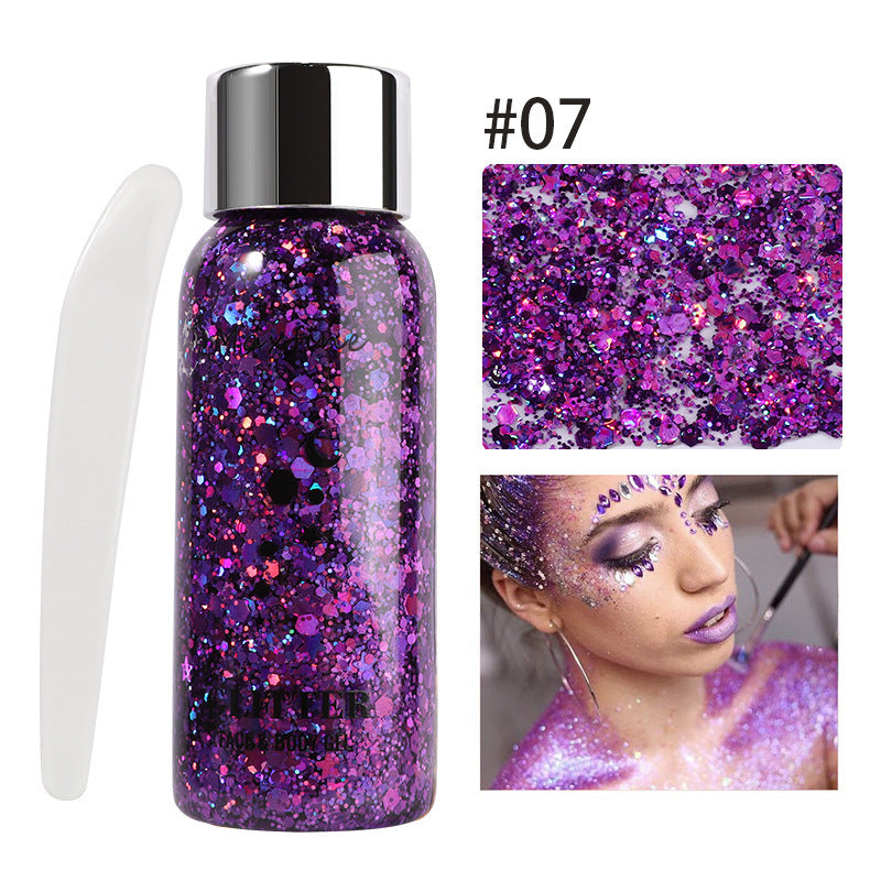 Sequin Gel Nightclub Liquid Eye Shadow Suit