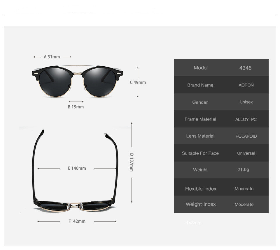 Men's And Women's   Colorful Sunglasses