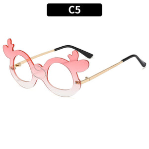 Personalized Holiday Party Fancy Dress Party Decoration Deer Glasses