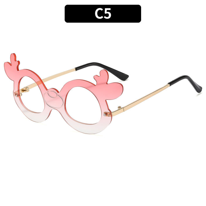 Personalized Holiday Party Fancy Dress Party Decoration Deer Glasses