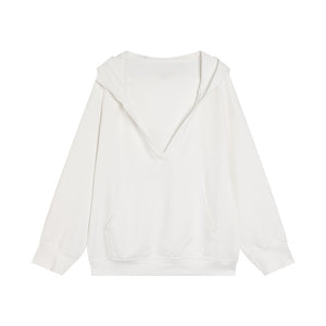 Gray Hooded Sweater Set Women's Skirt Two-piece Set