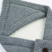 Cute Anti-kick Sleeping Bag With Sandwich And Velvet Knitted