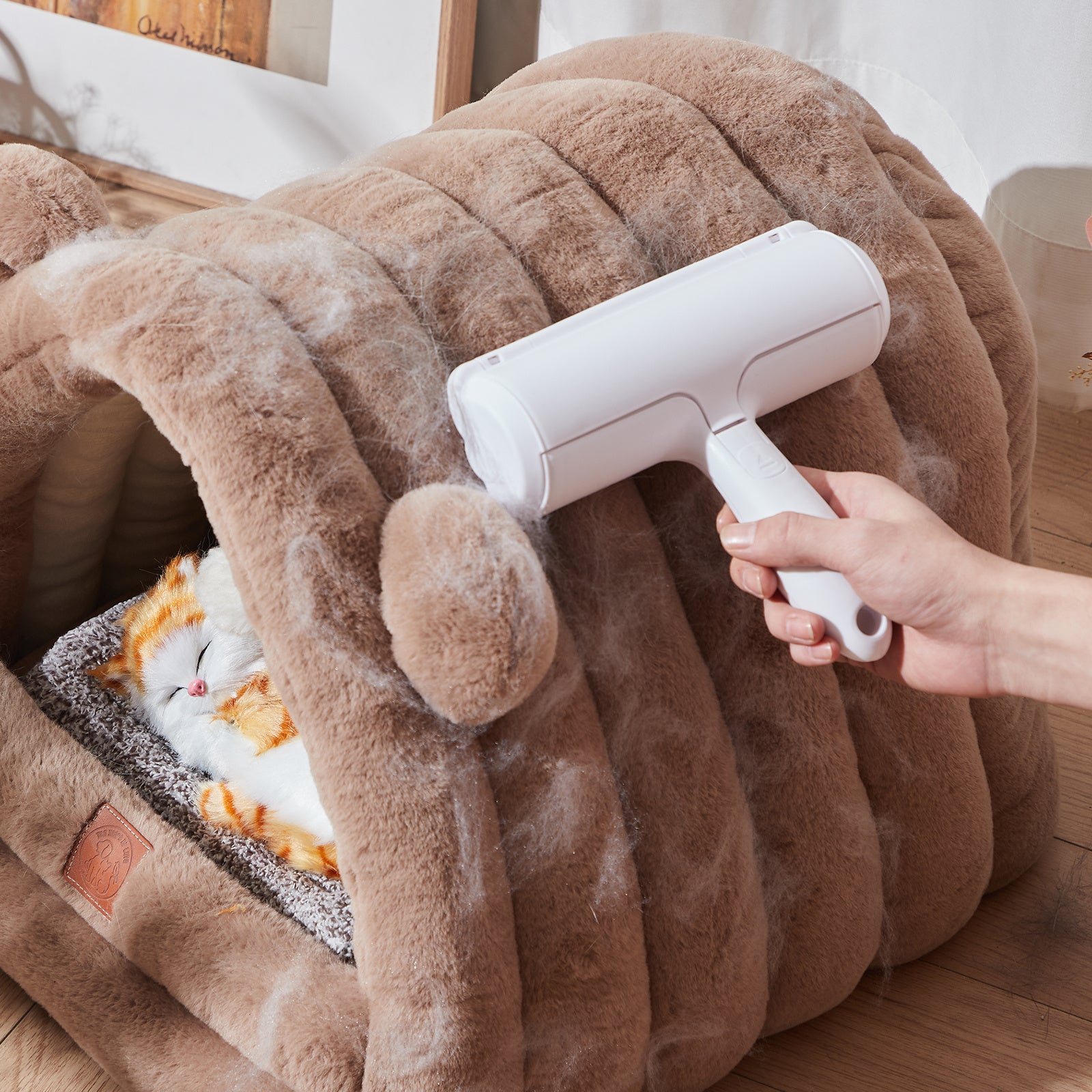 Pet Hair Remover Roller Reusable Dual-sided Lint Roller For Furniture Clothes