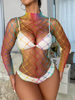 Women's Underwear Large Mesh Fishnet Clothes