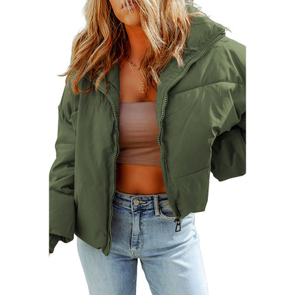 Lapel Warm Long Sleeves Coat For Women