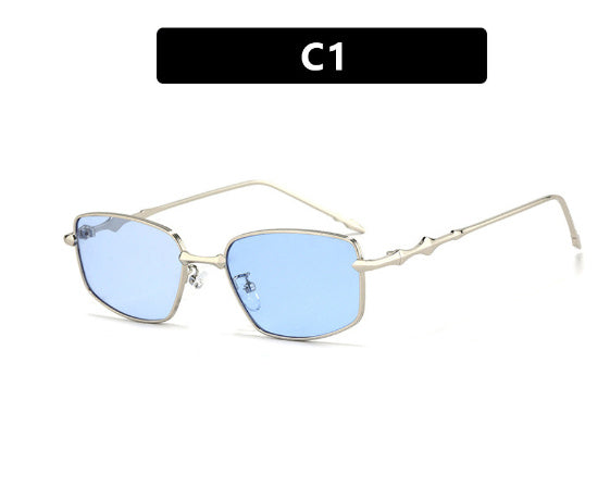Square Irregular Women's Fashionable New High-grade Retro Sunglasses