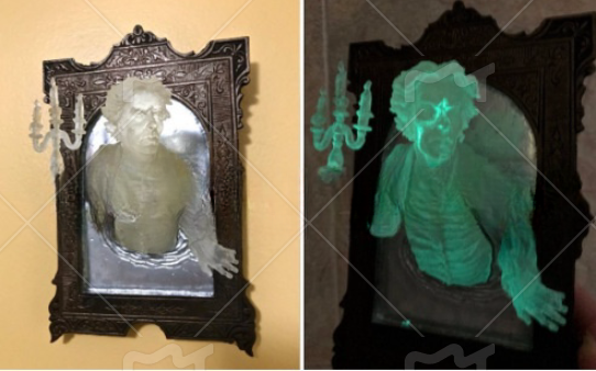 Decoration Mirror Creative Photo Frame Halloween