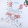 Women's Heavy Craft Metal Chain Lace Stitching Underwear Set