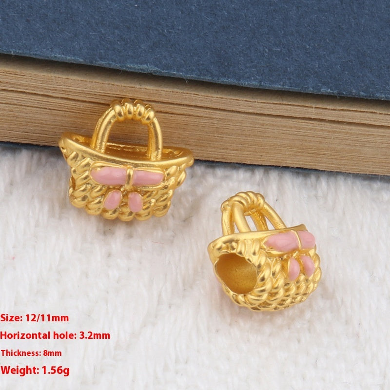 Double-sided Small Water Turtle Ingot Bracelet Hairband Jewelry Accessories