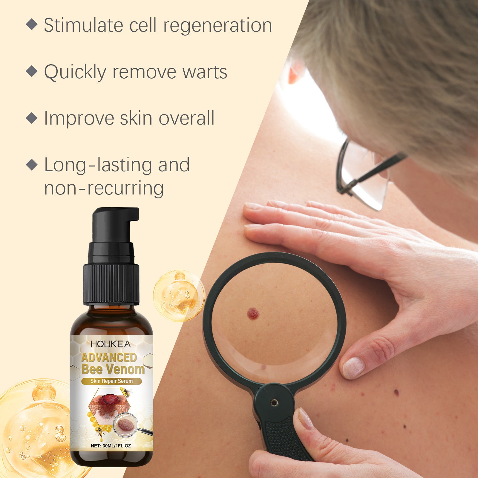 Skin Care Solution Lubrication And Skin Rejuvenation Mild