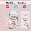 Hands-free Painless Portable Electric Breast 3-mode Rechargeable Travel Breast