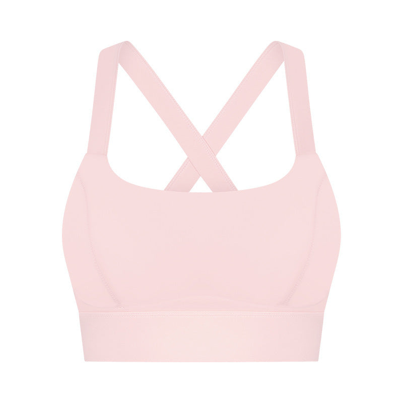 Nude Feel High Elastic Breast Holding Sports Bra Bra