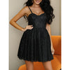 Mini Skirt Black Suspenders Hot Piece Mini Skirt Party Dress