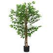 Artificial Ficus Tree, 788 Leaves, 120 cm