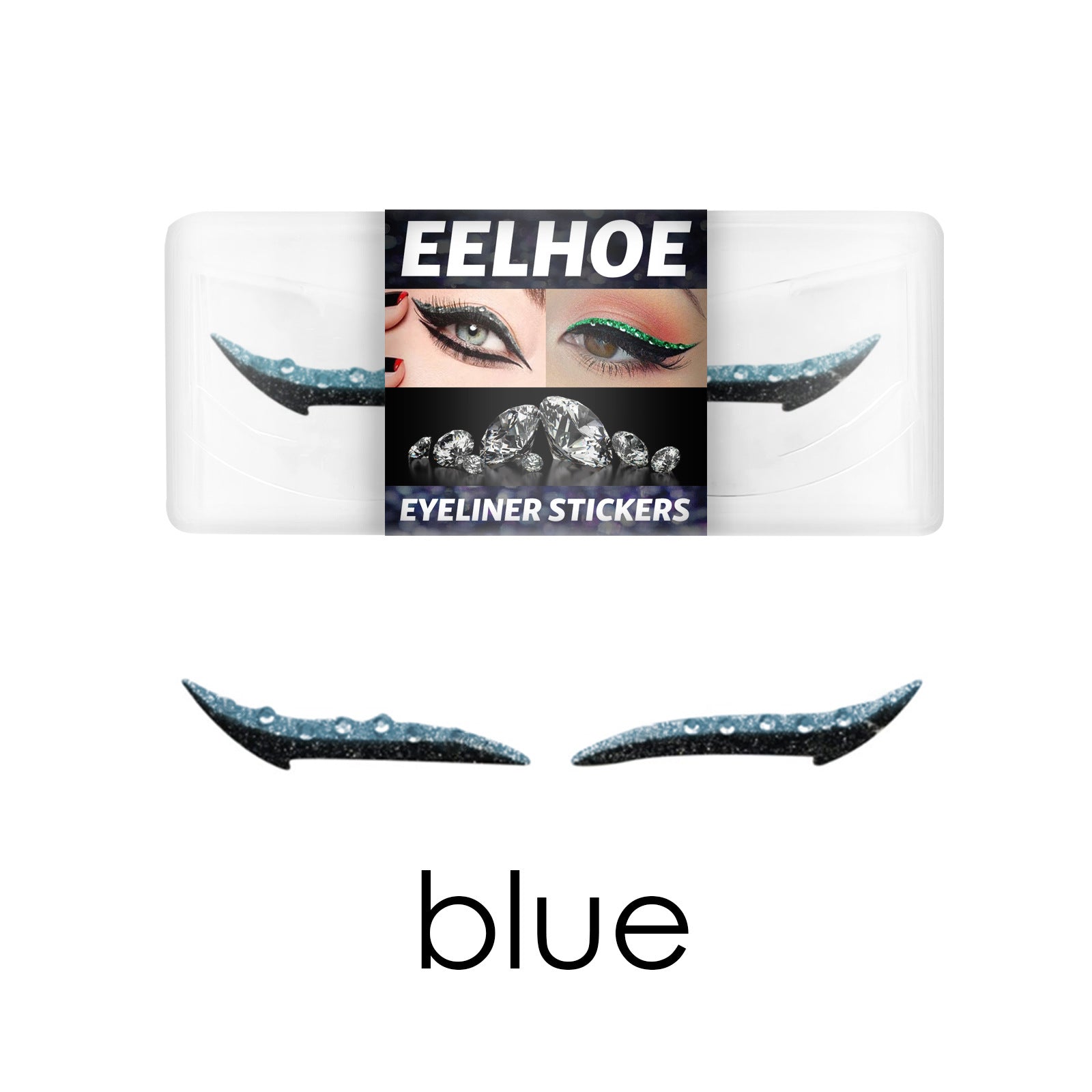 Diamond Eyeliner Sticker Waterproof Eyeliner Super Stage Party Nightclub