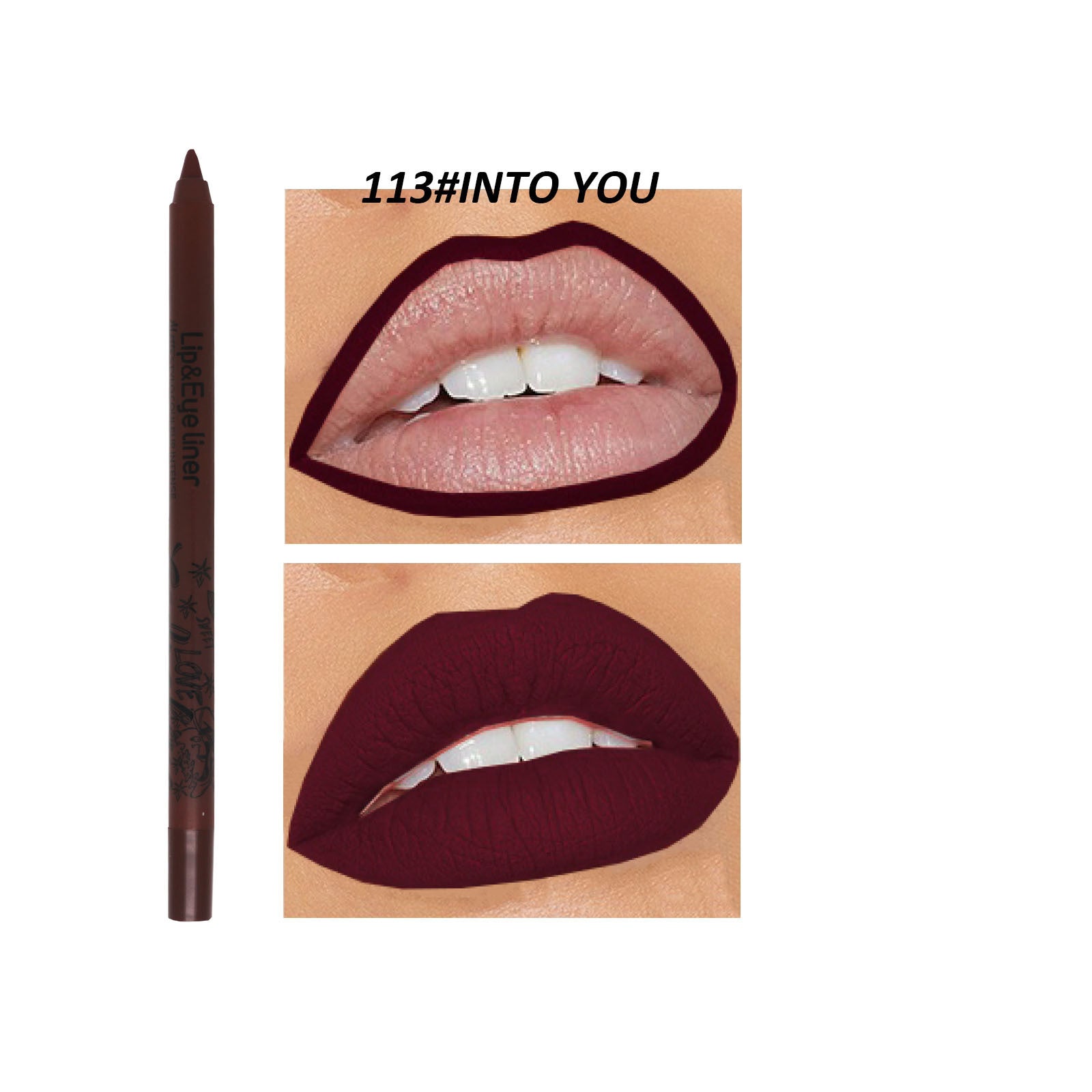 Discoloration Resistant Outline Lip Shape New Product 20 Colors Matte Lip Liner