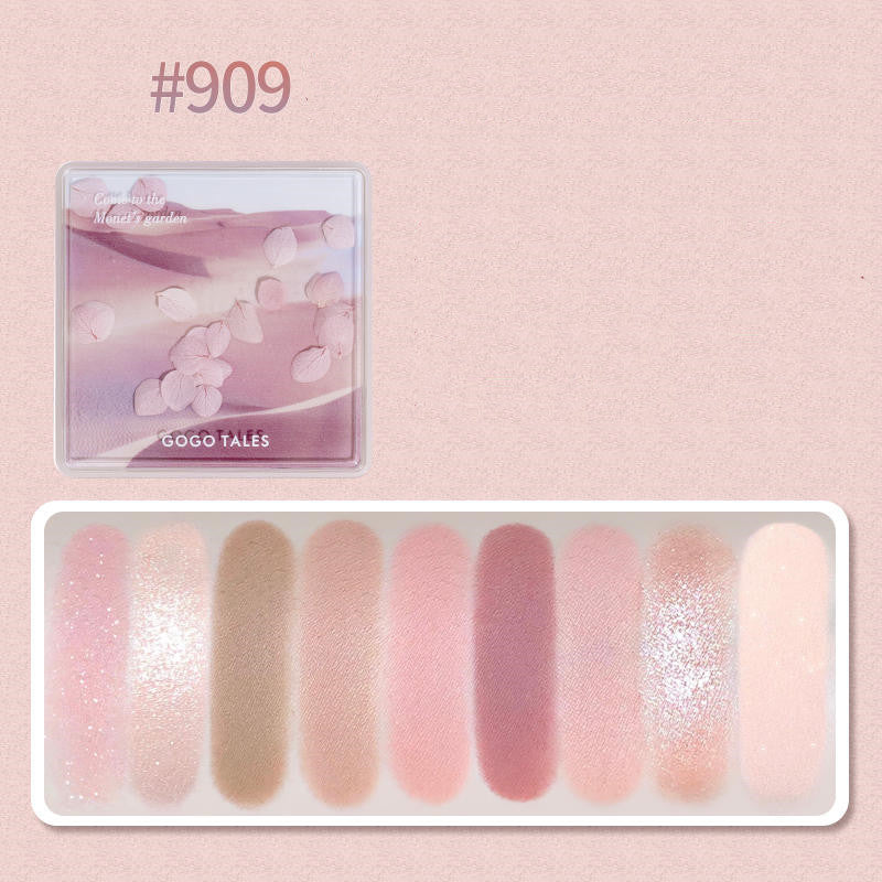 Fashion Simple Matte Pearl Glitter Eyeshadow Palette
