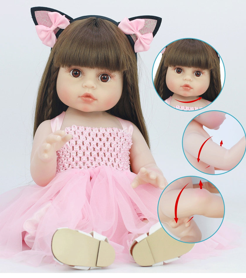 Multifunctional Reborn Doll Reborn Doll Simulation Vinyl Doll