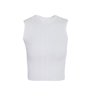 Ladies Knit Top Skirt Two Piece Set