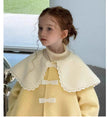 Thickened Medium-length Yellow Coat For Children