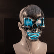 Glowing Mask Skull And Crossbones Cold Light Mask Dance Party Bar Dance Mask