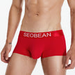 Men's Underwear Low Waist Ice Silk Boxers