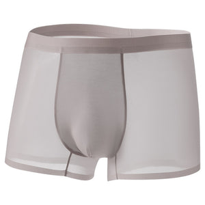 Men's Seamless Anti Hook Silk Ice Silk Underwear