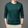 Men's Round Neck Long Sleeve T-Shirt