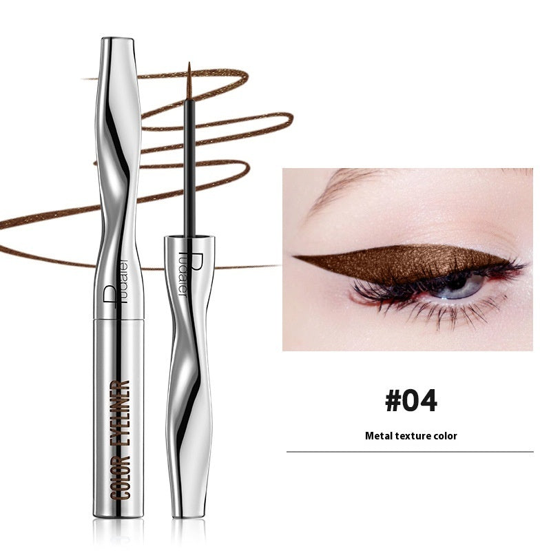 Color Eyeliner Makeup Waterproof Quick-drying Very Fine 24 Colors