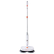 VEVOR Cordless Electric Mop, Electric Spin Mop With Water Tank, Up To 40 Mins Battery, LED Headlight, Dual Mop Heads, 4 Microfiber Pads  4 Trapezoid Microfiber Pads, For Hardwood Tile Floor Cleaning