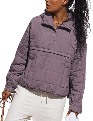 Warm Hoodie Down Jacket Women