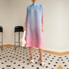 Pleated Plus Size Dress Women