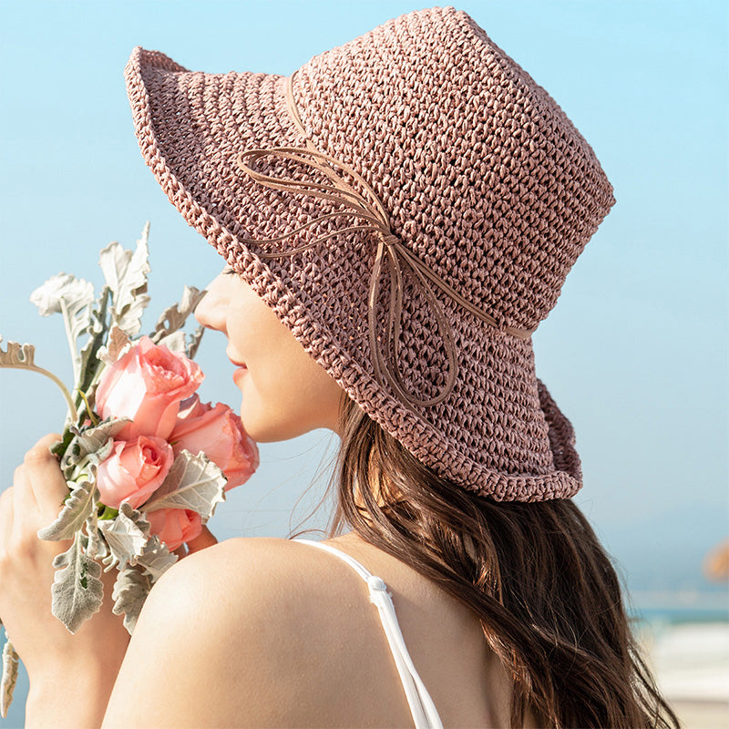 Sunshade Foldable Travel Beach Straw Hat